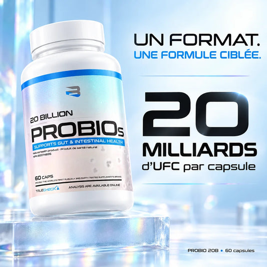 Believe – Probio 20B Probiotiques – 60 capsules