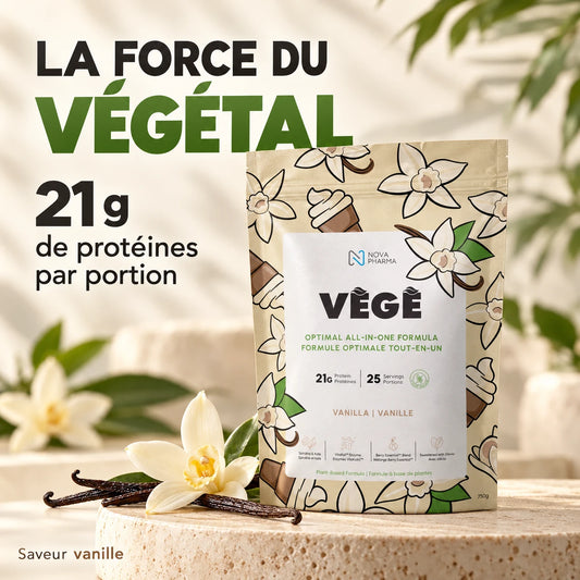 Nova Pharma Organic Vegan – Protéine végétale