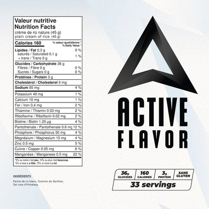 Active Flavor - Cream of Rice