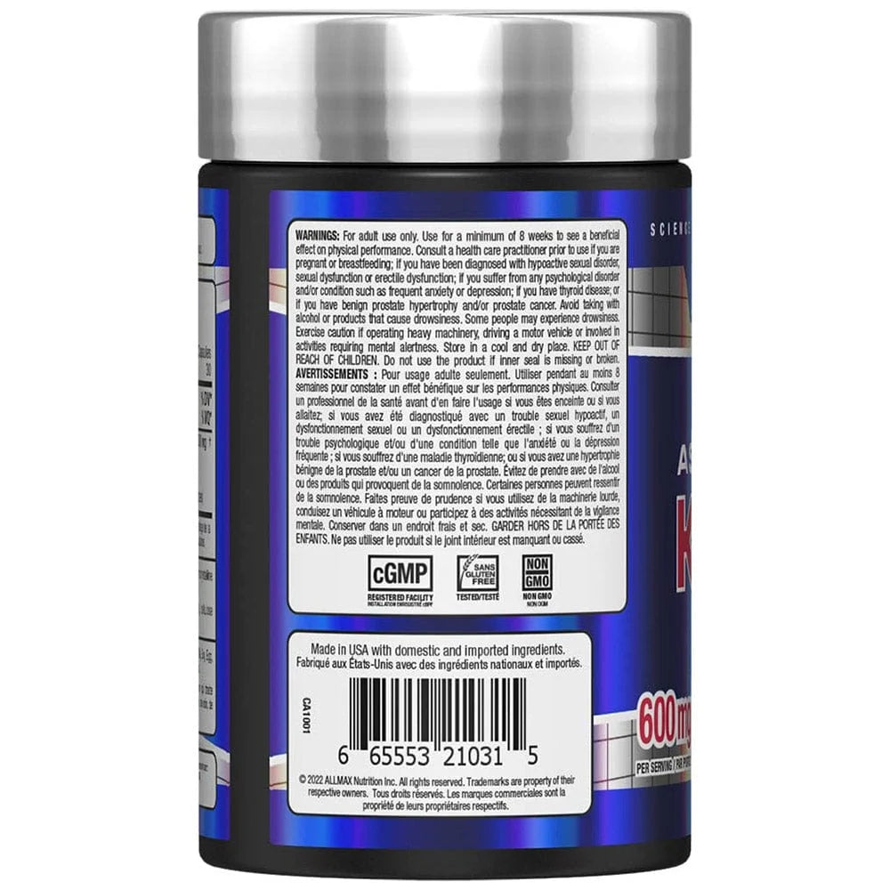 Allmax KSM-66 Ashwagandha – 60 capsules