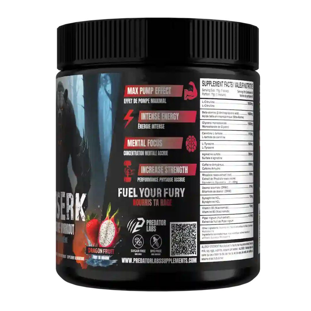 Predator Labs - Berserk
