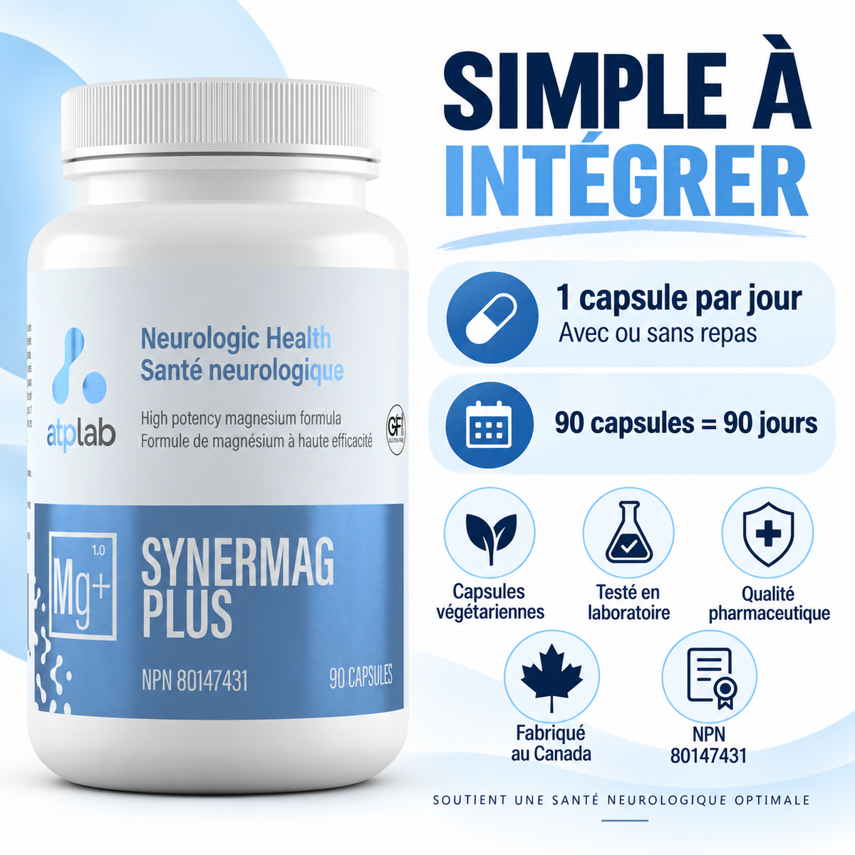ATP Labs Synermag Plus – 90 capsules