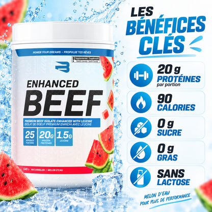 Believe Enhanced Beef Protein – 25 servings