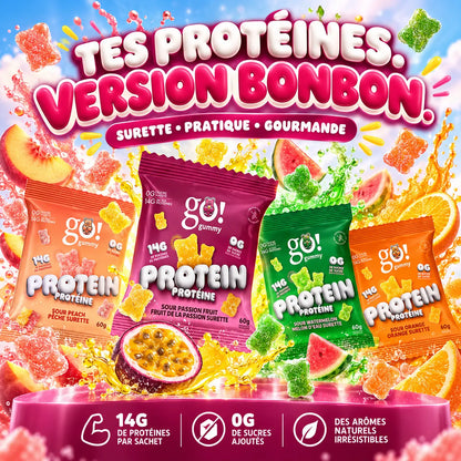 Go Nutrition GO Gummy Protéine – 60 g