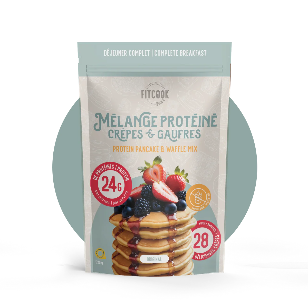 Fitcook Foodz - Mélange à crêpes