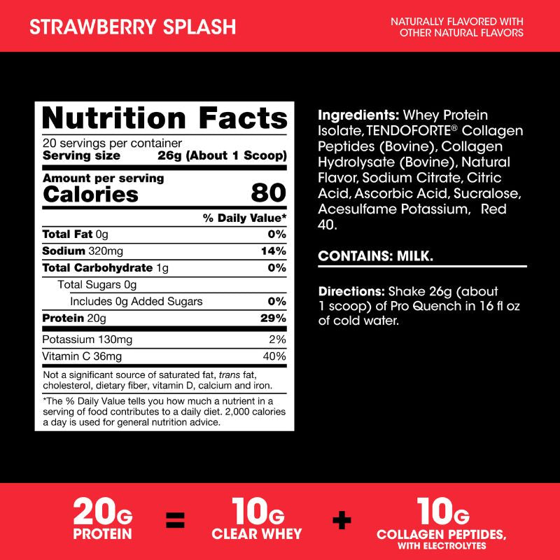 Optimum Nutrition PRO Quench – 20 portions
