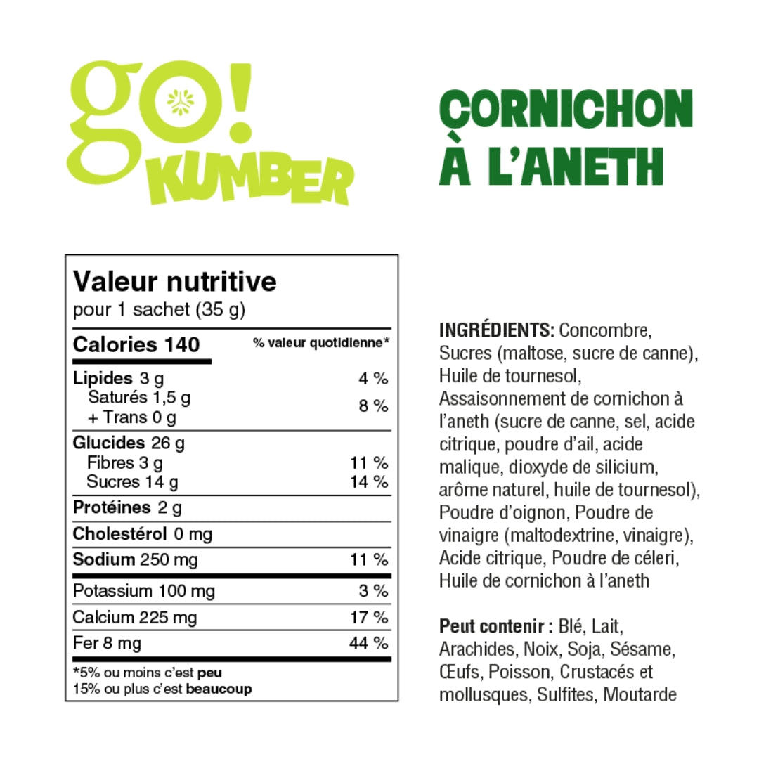 Jimmy Sevigny - Go Kumber Croustille Cornichon à L'aneth