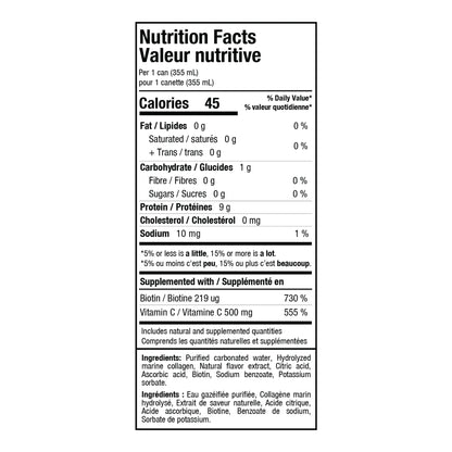 Nova Pharma - Jouvence boisson de collagène - 355ml