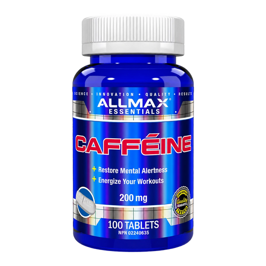 Allmax - Caféine 200 mg - 100 comprimés