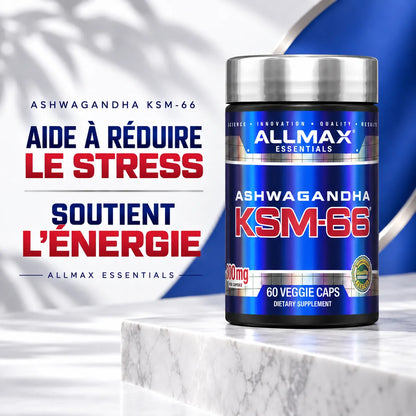 Allmax KSM-66 Ashwagandha – 60 capsules