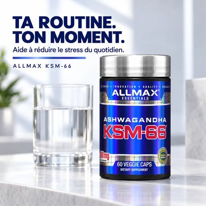 Allmax KSM-66 Ashwagandha – 60 capsules