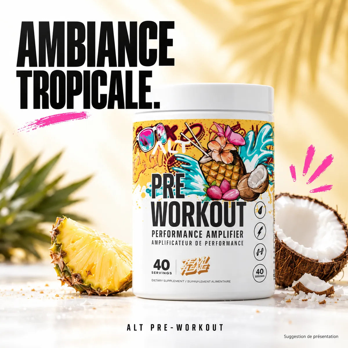 ALT Pre Workout – 440 g | 40 portions