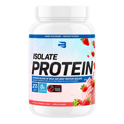 Believe Supplements - Isolate Protein - 1,76 lb et 4,4 lb