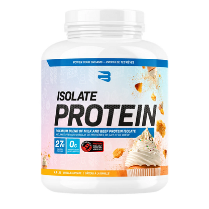 Believe Supplements - Isolate Protein - 1,76 lb et 4,4 lb