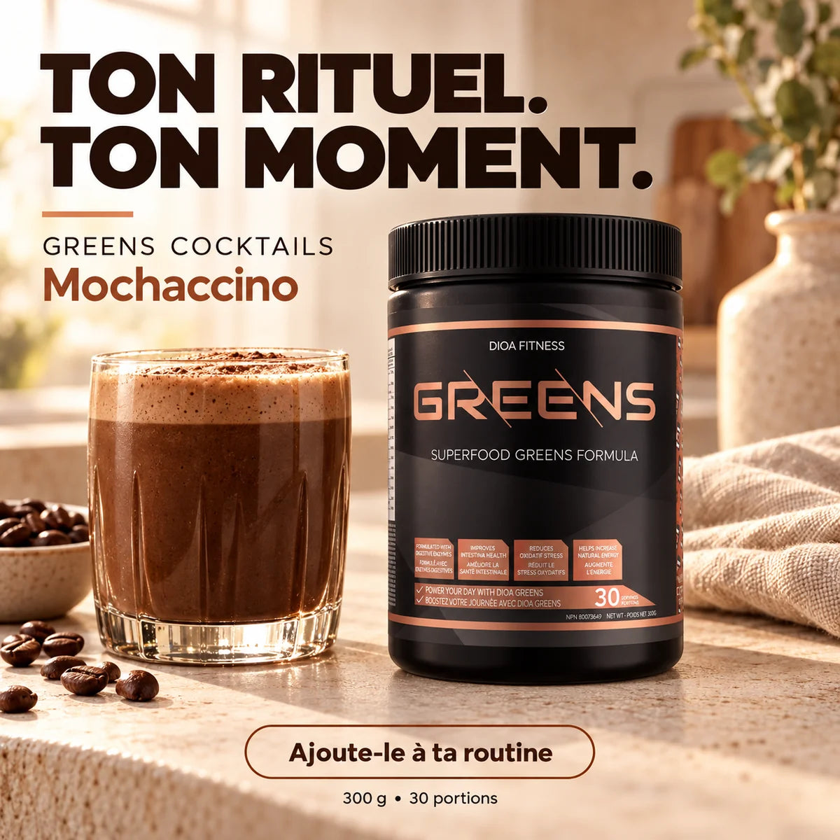 Dioa Fitness – Greens Cocktails – 300 g