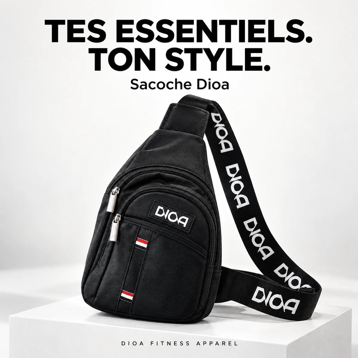 Dioa Fitness Apparel – Sacoche Dioa en bandoulière