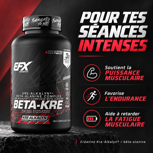 EFX Beta-Kre – 144 capsules