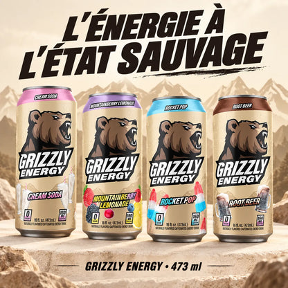 Grizzly Energy – 473 ml