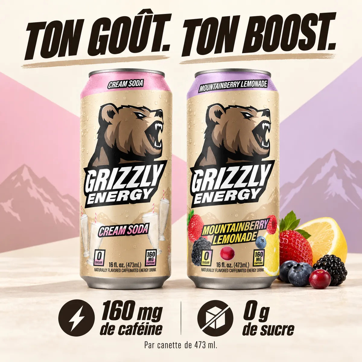 Grizzly Energy – 473 ml