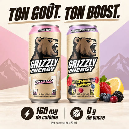 Grizzly Energy – 473 ml