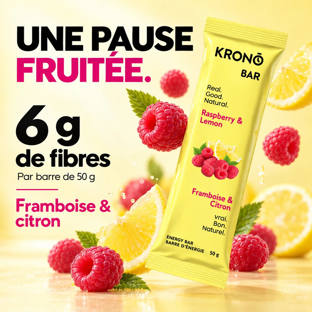 Krono - Barre énergétique - 50 g