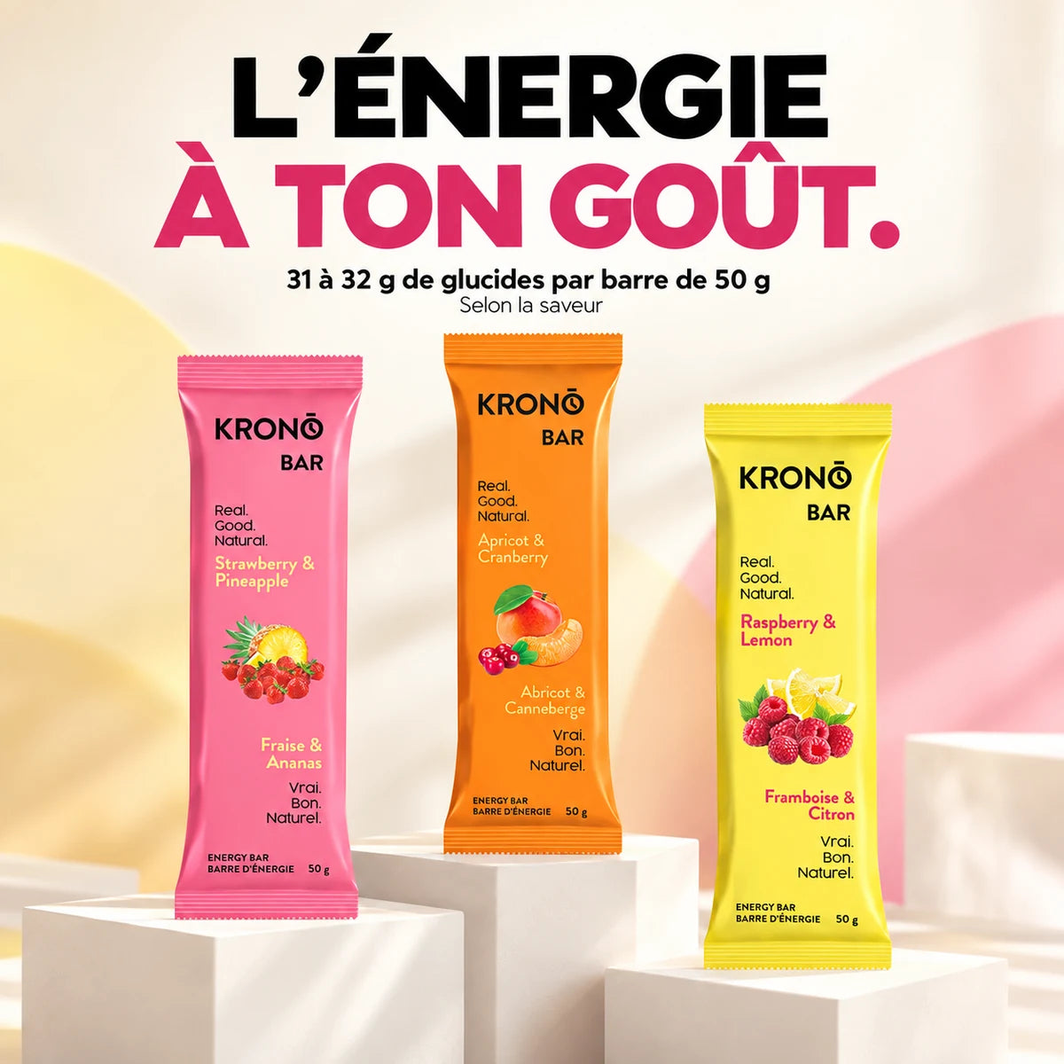 Krono - Barre énergétique - 50 g