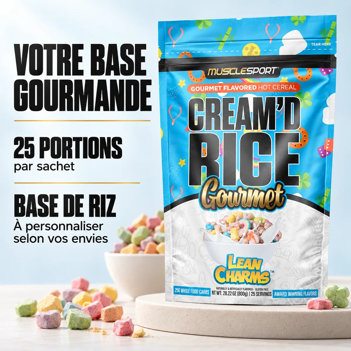 MuscleSport Cream’d Rice Gourmet – 25 portions