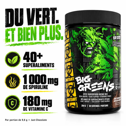 MUTANT Big Greens – 30 portions