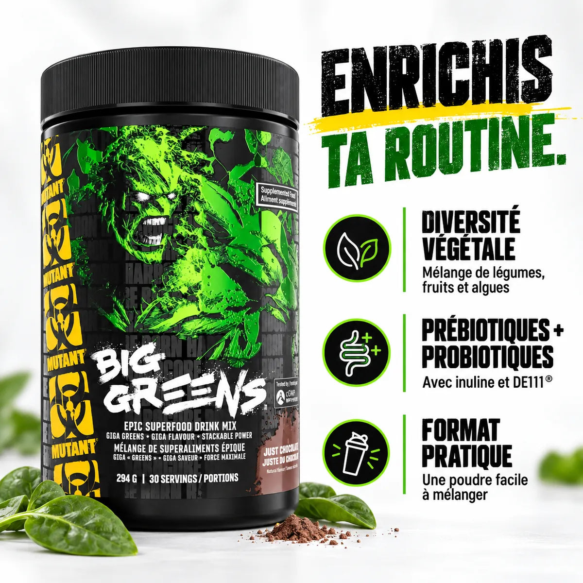 MUTANT Big Greens – 30 portions