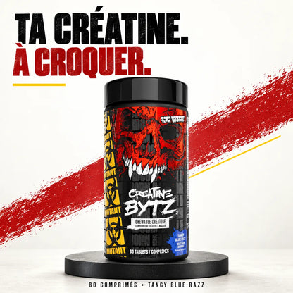 MUTANT Creatine BYTZ – 80 comprimés à croquer