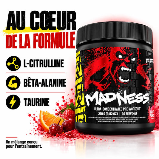 Mutant Madness – Pré-workout | 30 portions