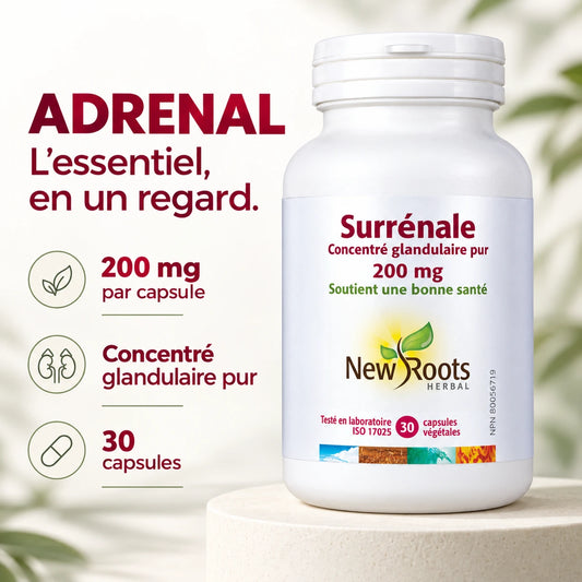 New Roots Herbal – Adrenal – 30 capsules