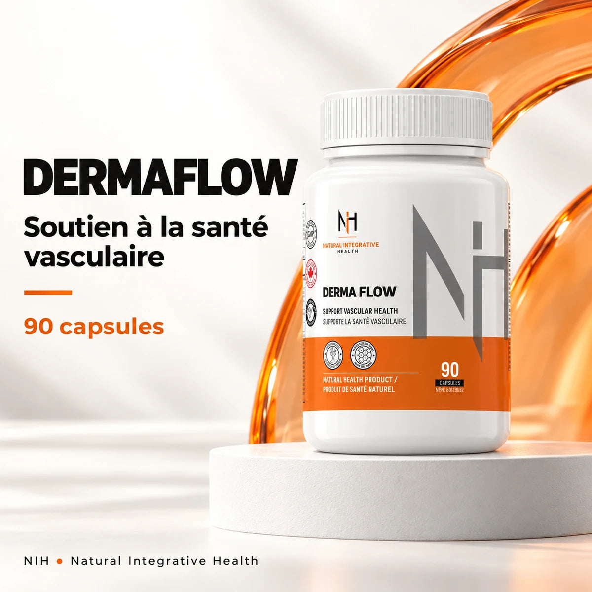NIH – DermaFlow – 90 capsules