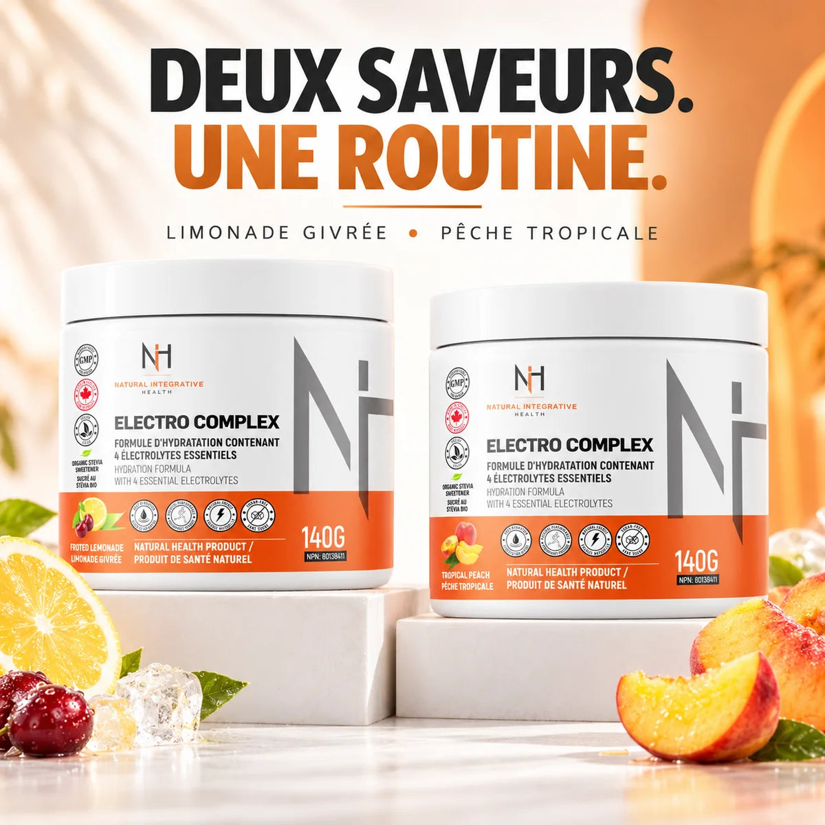 NIH Electro Complex – Électrolytes – 140 g