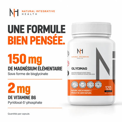 NIH Glycimag – Magnésium bisglycinate + B6