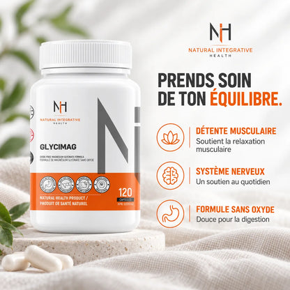 NIH Glycimag – Magnésium bisglycinate + B6