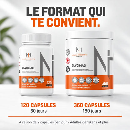NIH Glycimag – Magnésium bisglycinate + B6
