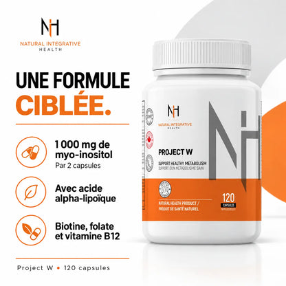 NIH Project W – 120 capsules
