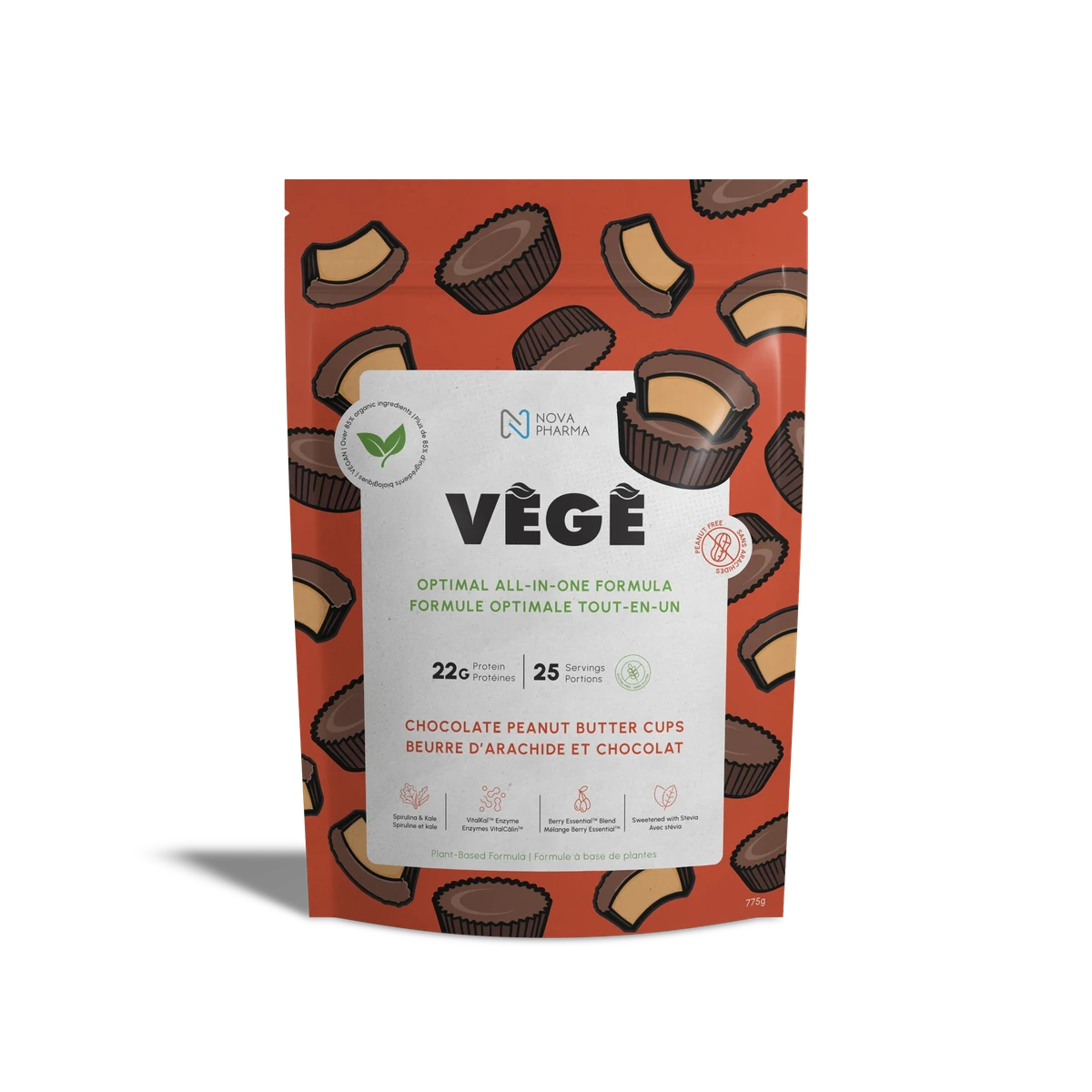Nova Pharma Organic Vegan – Plant Protein