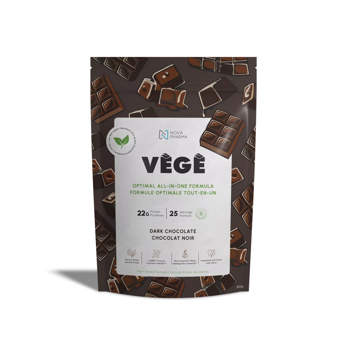 Nova Pharma Organic Vegan – Plant Protein