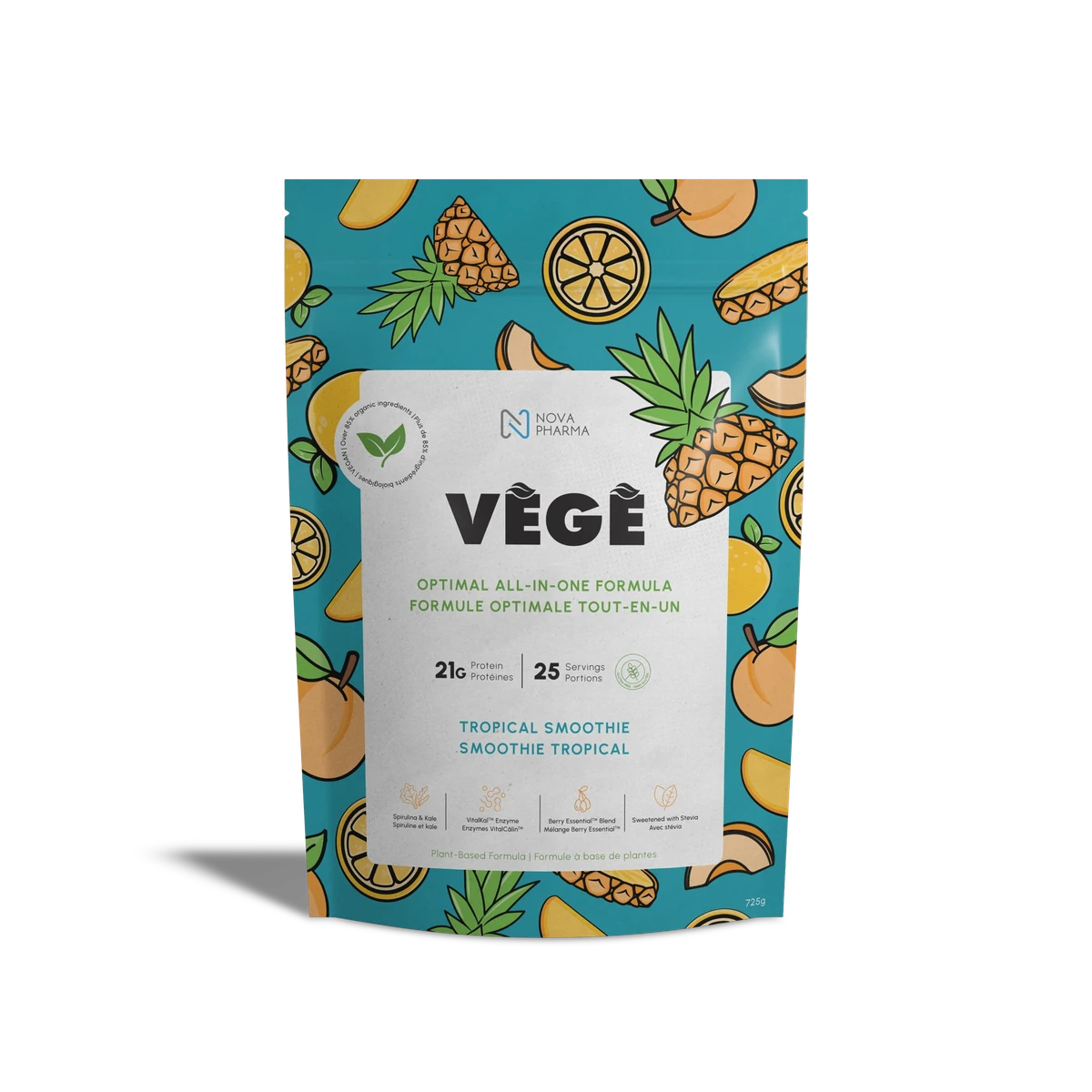Nova Pharma Organic Vegan – Plant Protein
