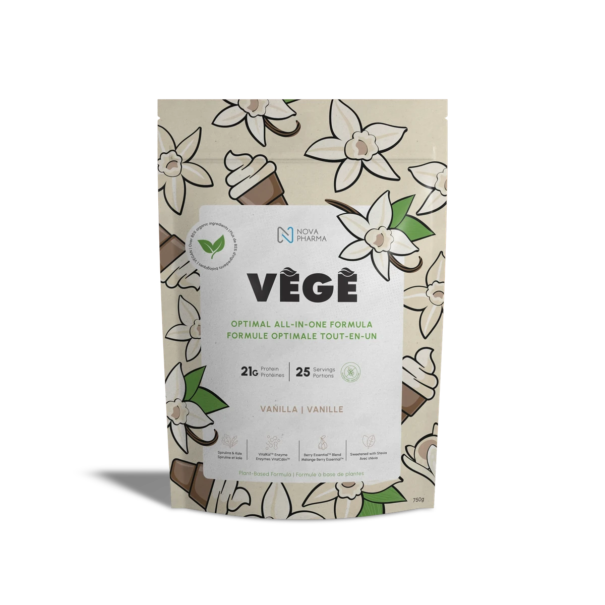 Nova Pharma Organic Vegan – Plant Protein