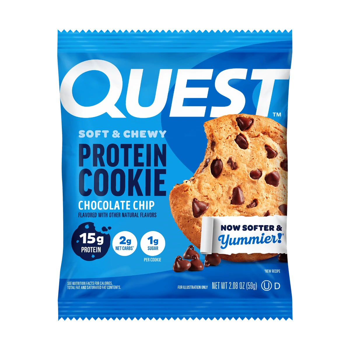 Quest - Cookie protéiné - 58 g