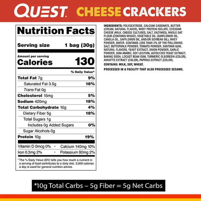 Quest - Cheese Crackers