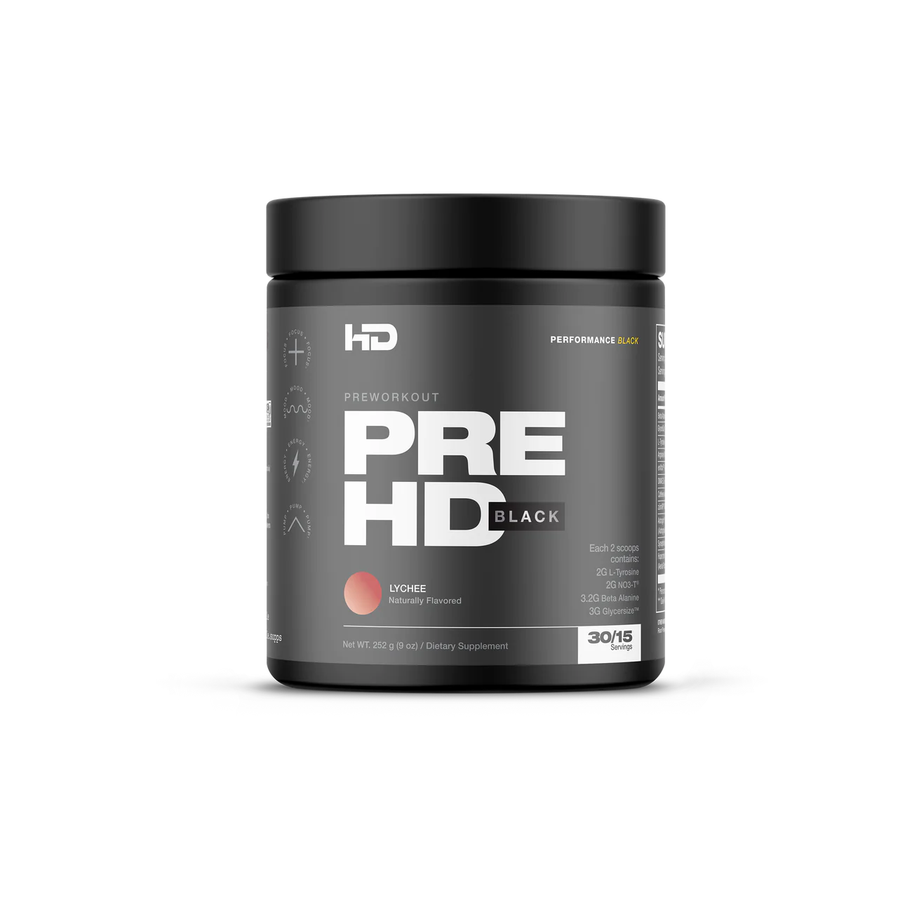 HD Muscle - PreHD Black