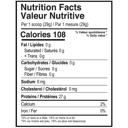 Believe - Transparent Isolate 4lbs