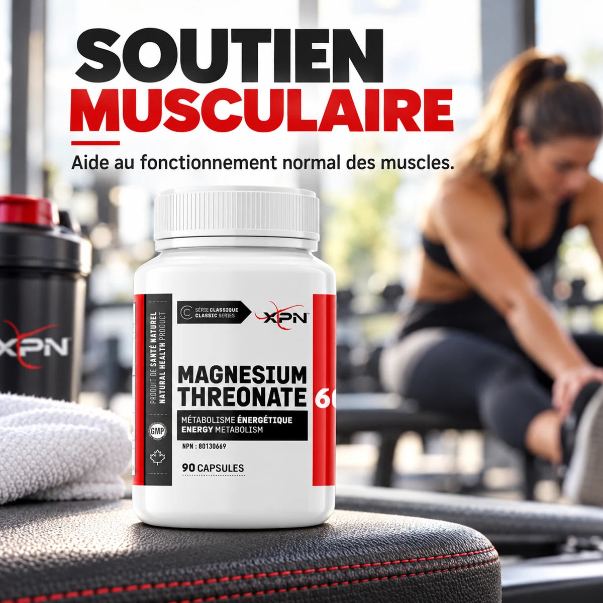 XPN - Magnésium L-thréonate 600 mg – 90 capsules