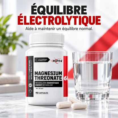 XPN - Magnésium L-thréonate 600 mg – 90 capsules