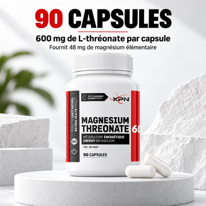 XPN - Magnésium L-thréonate 600 mg – 90 capsules